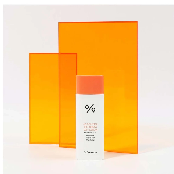 Dr. Ceuracle 5a Control No-Sebum Sun Lotion 50ml Αντηλιακή Προσώπου - Image 2